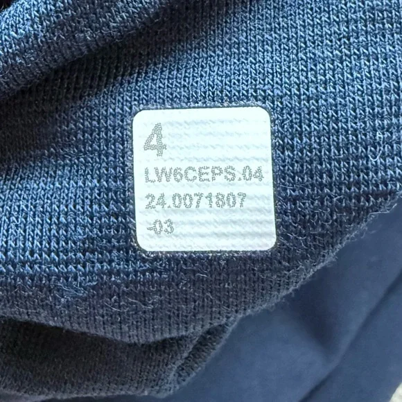 Lululemon Wunder Train High-Rise Crop with Pockets 23" in True Navy Size 4 - Picture 13 of 16